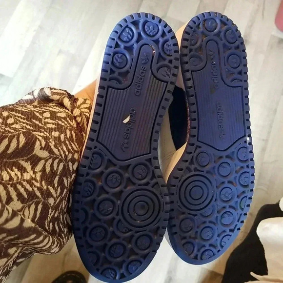 Adidas Blue White Bold Forum Chunky Sole 9 US - Picture 6 of 6